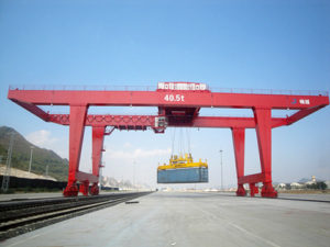 Weihua rail mounted gantry crane sales