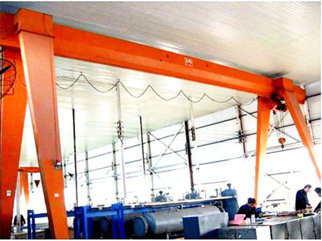 Single 10-ton semi gantry crane for sale