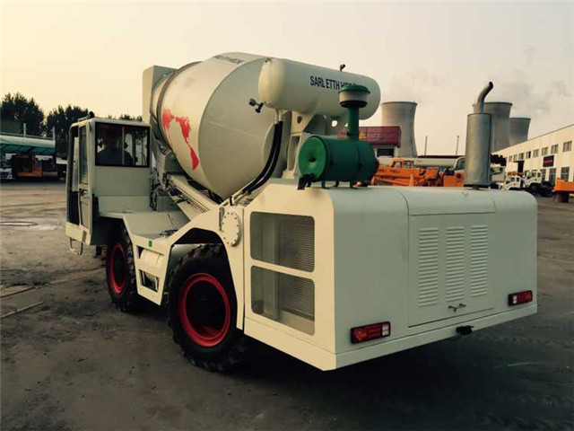 self-loading concrete mixer for sale