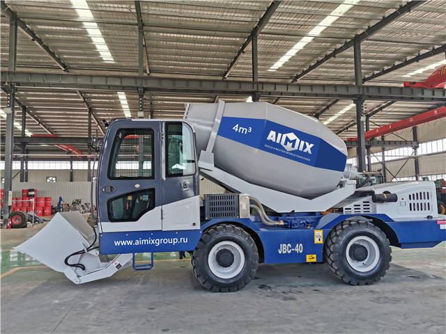 self-loading concrete mixer price