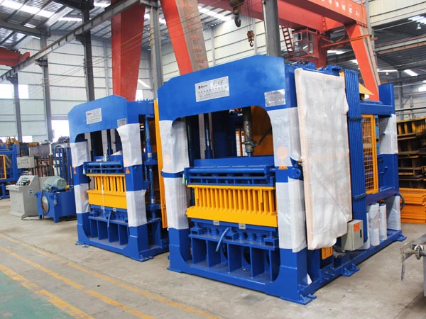 ABM-8S hydraulic brick making plant