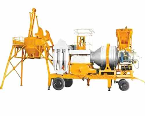 mobile type asphalt plant