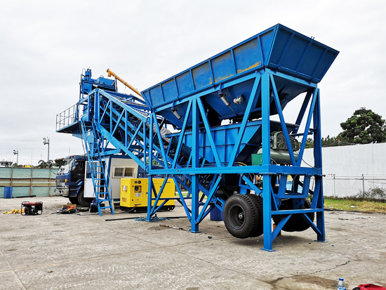 Mobile Concrete Plant Manufacturer