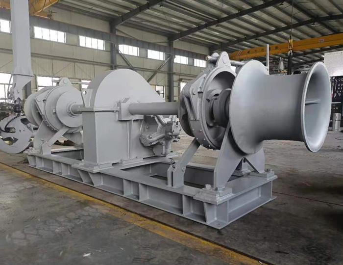 hydraulic anchor winch