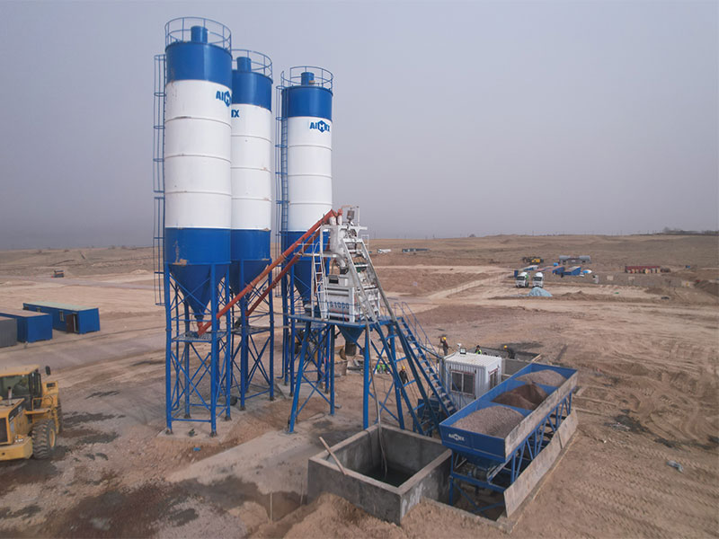 jual concrete batching plant types belt