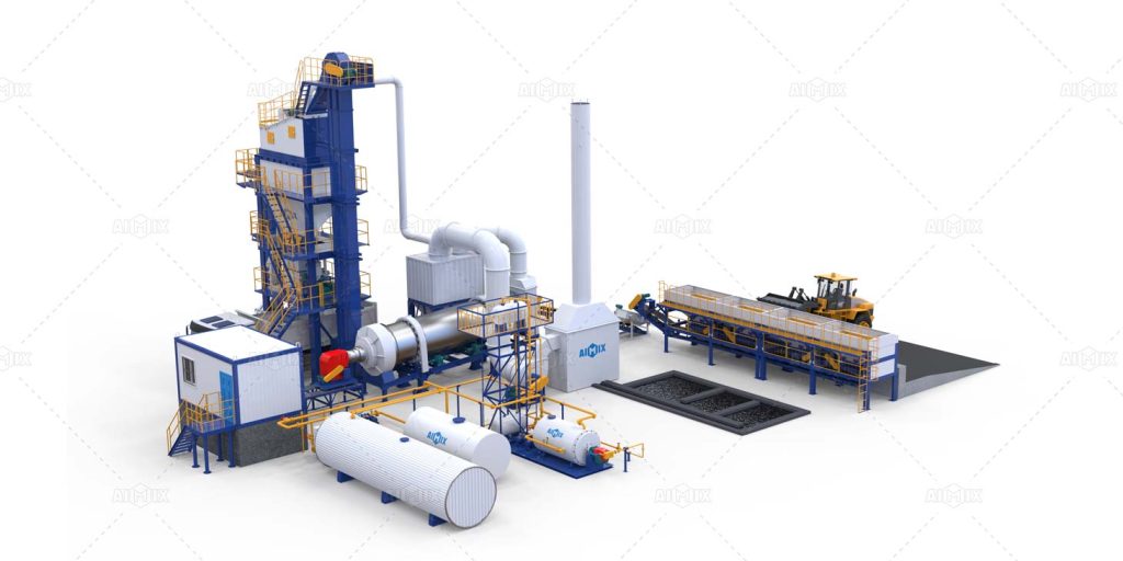 Asphalt Mixer Plant Layout