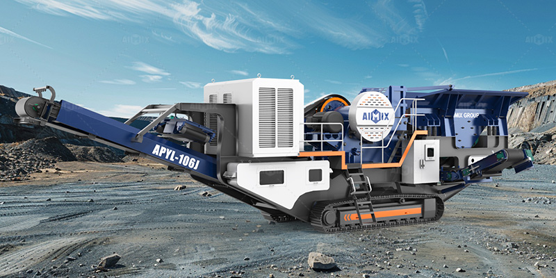 mobile crushing plant